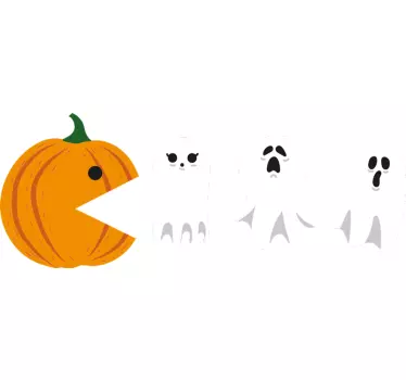 t-shirt pac man halloween - TenStickers