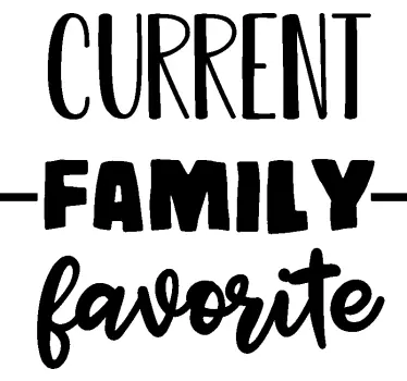 T-shirt bebé membro favorito da família - TenStickers