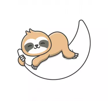 Só faça isso mais tarde, T-shirtinfantil preguiça - TenStickers