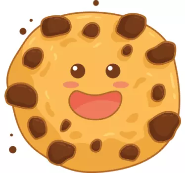 T-shirt abraço do biscoito feliz - TenStickers
