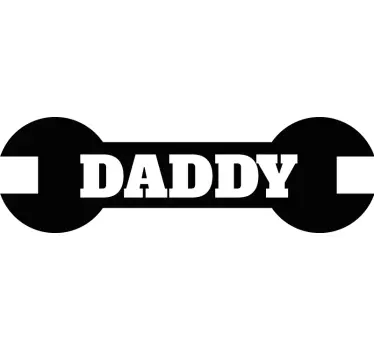T-shirt pais e filhos ajudante do papai - TenStickers