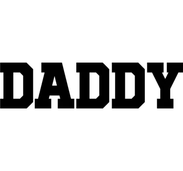Pai e filho do papai pai e filho combinando camisas - TenStickers
