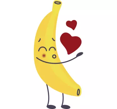 T-shirt personagens de banana fofos - TenStickers