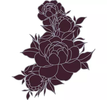 T-shirt bebé tema floral inspirado - TenStickers