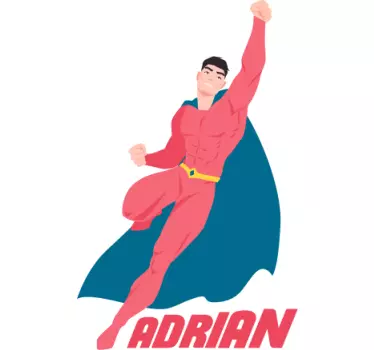 T-shirt crianças tema aventura de super-herói - TenStickers