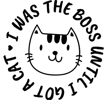 Eu era um chefe t-shirt com citações engraçadas - TenStickers