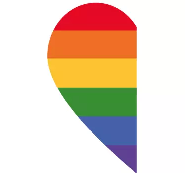 T-shirt de casais formato de coração amoroso - TenStickers
