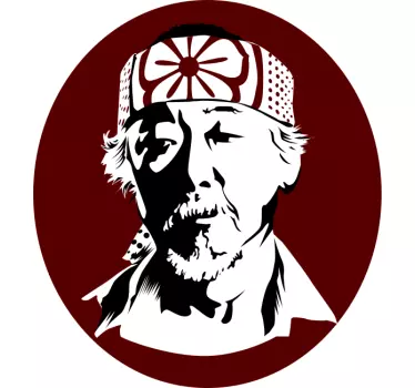 Senhor. t-shirt filme miyagi - TenStickers