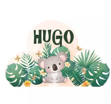 T-shirt bebé adorável koala abraçando - TenStickers