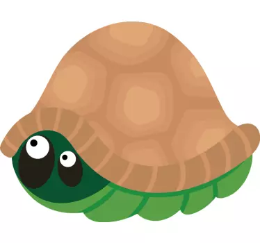 T-shirt tartaruga cartoon fofa - TenStickers