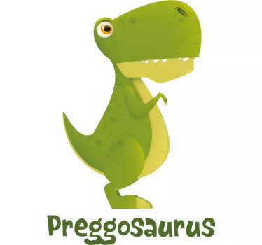 T-shirt infantil engraçada da piada do dinossauro de maternidade - TenStickers