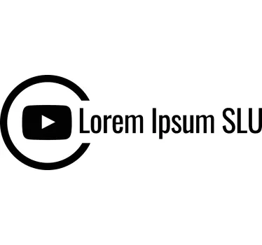 t-shirtspersonalizáveis da autocolante do youtube com o nome - TenStickers