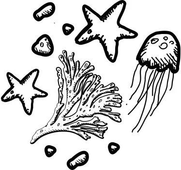T-shirt crianças tema aventura no oceano - TenStickers