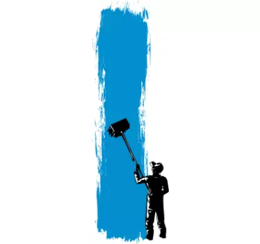 Pintura em processo de t-shirt "estilo contemporâneo" - TenStickers