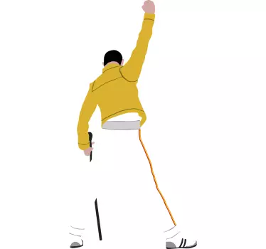 T-shirt freddie at wembley - TenStickers