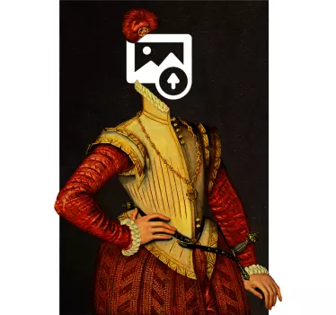 t-shirt de cão aristocrata - TenStickers