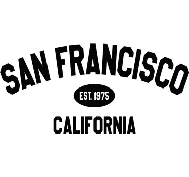 Hoodie Universidade de San Francisco - TenStickers