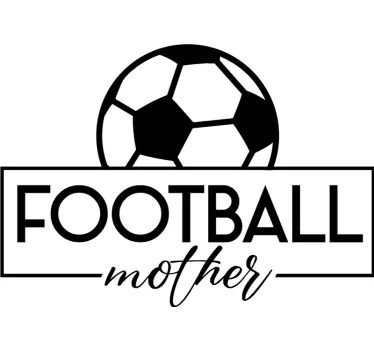 T-shirts Futebol mãe e filha - TenStickers