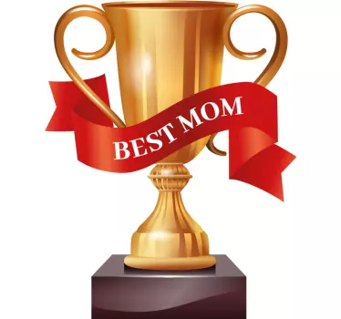 T-shirt para a melhor mãe - TenStickers