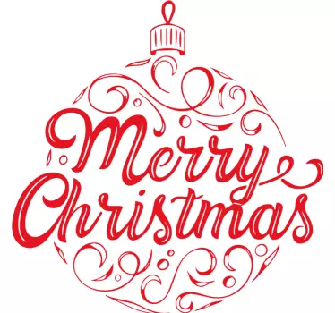 T-shirt natal natal - TenStickers