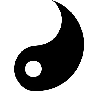 T-shirt de casais yin Yang Yin Yang - TenStickers