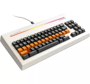 T-shirt teclado de computador retro - TenStickers