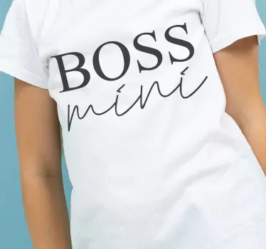 Chefe e T-shirtdo bebê pai e filho combinando camisas - TenStickers