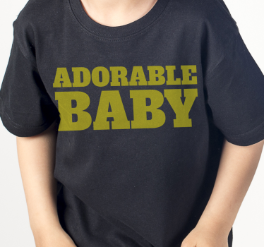 Eu faço uma t-shirt adorável para casais de bebês - TenStickers