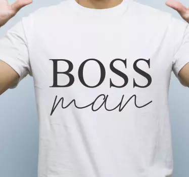 Chefe e T-shirtdo bebê pai e filho combinando camisas - TenStickers