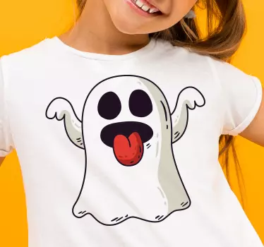 Fantasmas de halloween voando t-shirt de halloween - TenStickers