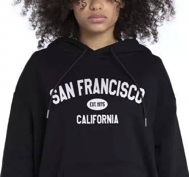 Hoodie Universidade de San Francisco - TenStickers