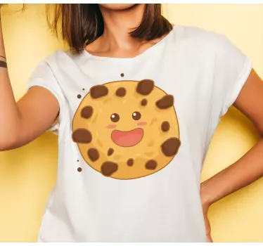 T-shirt abraço do biscoito feliz - TenStickers