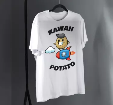 T-shirt bebé aventura da batata kawaii - TenStickers