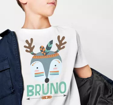 T-shirt bebé companheiro animal adorável - TenStickers