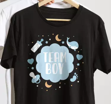 T-shirt bebé equipa menino divertido - TenStickers