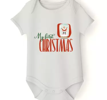 T-shirt bebé primeira vez - TenStickers