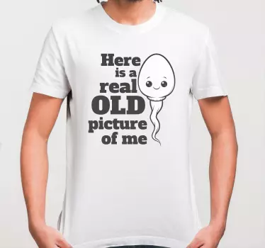 T-shirt camiseta real antiga com estampa - TenStickers