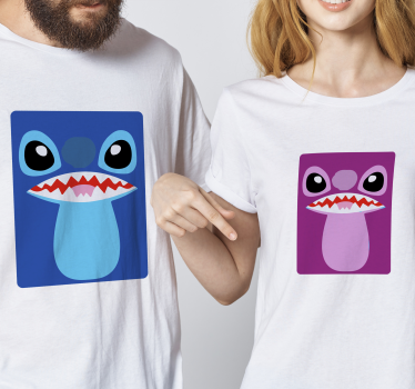 T-shirt camisetas de personagens de desenho animado - TenStickers