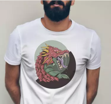 T-shirt crianças dragão ferocíssimo - TenStickers