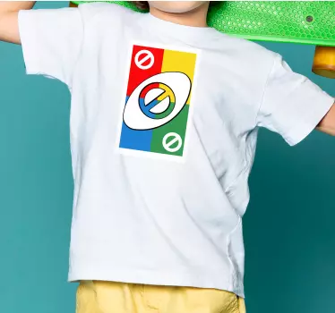 T-shirt crianças estampa divertida e colorida - TenStickers