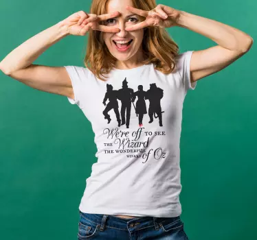t-shirt da música do mágico oz - TenStickers