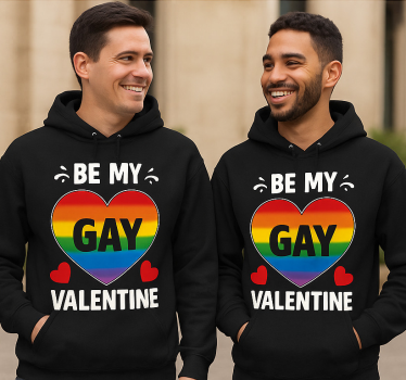T-shirt de casais lgbt seja meu namorado - TenStickers