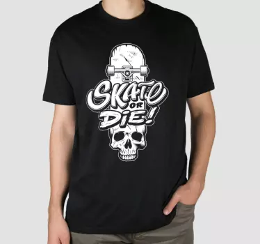 T-shirt de graffiti de túmulo de skate - TenStickers