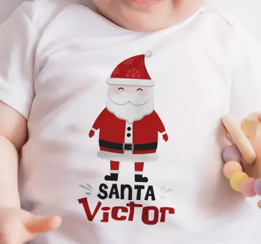 T-shirt de natal do papai noel e hohoho - TenStickers