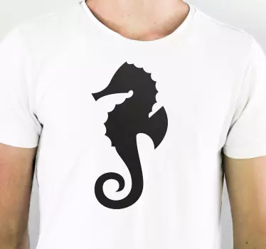 T-shirt do cavalo marinho - TenStickers