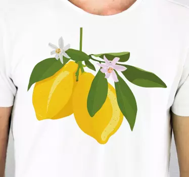 T-shirt encanto de flor de limão - TenStickers