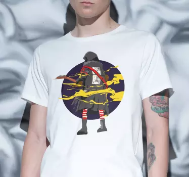T-shirt figura misteriosa tocando violão - TenStickers