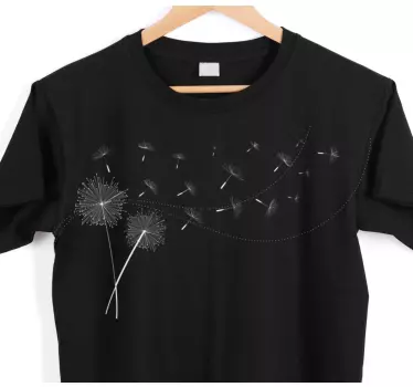 T-shirt flor dente de leão - TenStickers