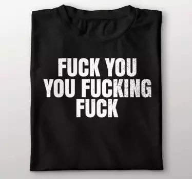 t-shirt "foda-se seu foda-se" - TenStickers