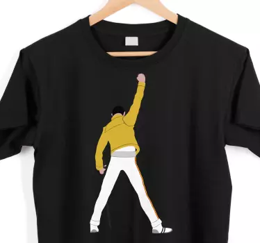 T-shirt freddie at wembley - TenStickers
